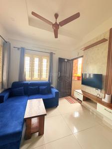Hall Image of 600 Sq.ft 1 BHK Apartment / Flat for rent in Indira Nagar Bengaluru for Rs. 35000