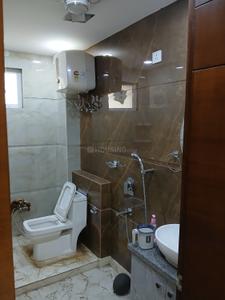 Bathroom Image of 1300 Sq.ft 3 BHK Builder Floor for rent in Sector 11 Rohini New Delhi for Rs. 58000