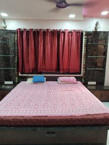 Bedroom Image of 696 Sq.ft 2 BHK Apartment / Flat for rent in Nyati Elan, Wagholi Pune for Rs. 17000