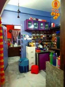 Kitchen Image of 940 Sq.ft 2 BHK Apartment / Flat for sale in Haltu Kolkata for Rs. 5000000