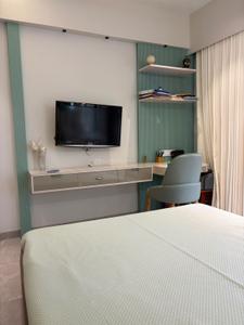 Bedroom Image of 3000 Sq.ft 3 BHK Apartment / Flat for rent in Pramukh Omkar Rivanta 1, Randesan Gandhinagar for Rs. 60000