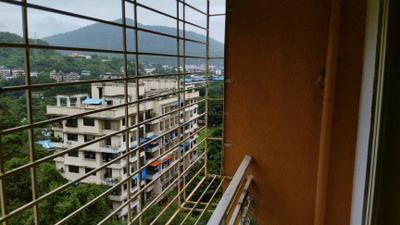 Balcony Image of 616 Sq.ft 2 BHK Apartment / Flat for rent in Bhakti Bellavue, Khopoli Navi Mumbai for Rs. 14000