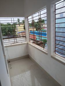 Balcony Image of 1050 Sq.ft 3 BHK Apartment / Flat for sale in New Barrakpur Kolkata for Rs. 3000000