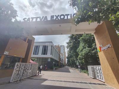 Balcony Image of 1778 Sq.ft 3 BHK Apartment / Flat for sale in Sattva Exotic by Sattva Group, Yelahanka Bengaluru for Rs. 25600000