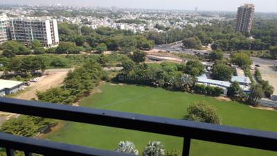 Balcony Image of 2250 Sq.ft 3 BHK Apartment / Flat for sale in Devashish, Sargasan Gandhinagar for Rs. 8000000