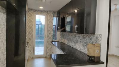 Kitchen Image of 1500 Sq.ft 3 BHK Builder Floor for rent in Sector 57 Gurgaon for Rs. 46500