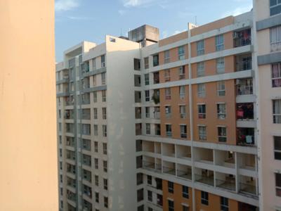 Living Room Image of 690 Sq.ft 3 BHK Apartment / Flat for sale in Shapoorji Pallonji Shukhobrishti, New Town Kolkata for Rs. 6100000