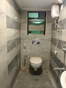 Common Bathroom Image of 900 Sq.ft 2 BHK Apartment / Flat for sale in Kanungo Beaumonde Phase 3, Mira Road East Mira Bhayandar for Rs. 11800000