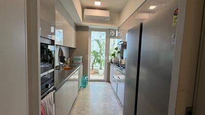 Balcony Image of 1752 Sq.ft 2 BHK Apartment / Flat for rent in DLF One Midtown, Karampura New Delhi for Rs. 74000