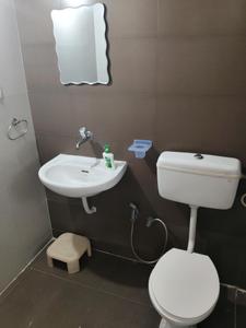 Bedroom Two Image of 1730 Sq.ft 3 BHK Apartment / Flat for rent in Gota Ahmedabad for Rs. 43000
