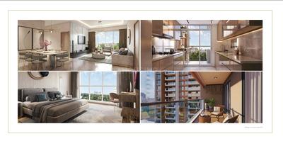 Bedroom Image of 1905 Sq.ft 3 BHK Apartment / Flat for sale in Kolte Patil 24K Altura Tower A And B, Baner Pune for Rs. 25000000