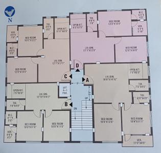 Image of 759 Sq.ft 2 BHK Apartment / Flat for sale in New Barrakpur, Kolkata for Rs. 1935450