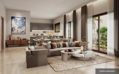 Hall Image of 1897 Sq.ft 3 BHK Apartment / Flat for sale in Adarsh Welkin Park Phase 2, Gattahalli Bengaluru for Rs. 28000000