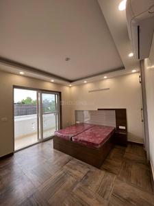 Bedroom Image of 540 Sq.ft 1 BHK Builder Floor for rent in Patel Nagar New Delhi for Rs. 17500