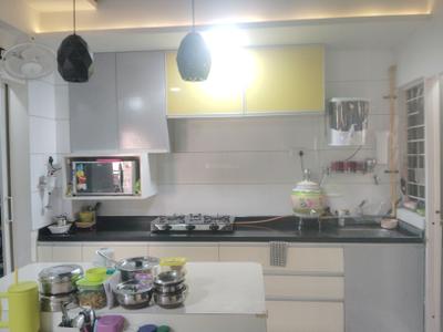 Kitchen Image of 1350 Sq.ft 2 BHK Apartment / Flat for sale in Saavi Aries Heights, Nikol Ahmedabad for Rs. 6900000