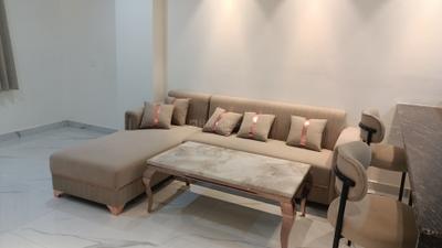 Living Room Image of 950 Sq.ft 1 BHK Builder Floor for rent in Sector 42 Gurgaon for Rs. 48000