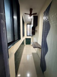 Balcony Image of 750 Sq.ft 1 BHK Apartment / Flat for rent in Airoli Navi Mumbai for Rs. 32000