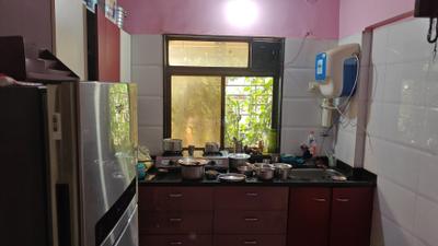 Kitchen Image of 590 Sq.ft 1 BHK Apartment / Flat for sale in Shree Ganesh Towers, Virar East Virar for Rs. 4000000