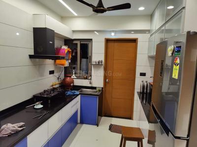 Kitchen Image of 1500 Sq.ft 1 BHK Independent House for rent in Arjun Pearl, Ghatlodiya Ahmedabad for Rs. 17000