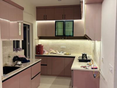 Kitchen Image of 1850 Sq.ft 3 BHK Apartment / Flat for rent in Baraulikhalilabad Lucknow for Rs. 38500