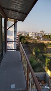 Balcony Image of 800 Sq.ft 1 BHK Apartment / Flat for sale in Metadesign Mblu, Anandvalli Nashik for Rs. 3875000