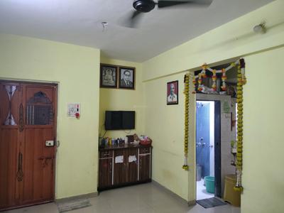 Living Room Image of 490 Sq.ft 1 BHK Apartment / Flat for rent in Raunak Bliss, Kasarvadavali Thane for Rs. 18280