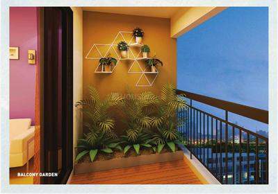 Balcony Image of 1026 Sq.ft 2 BHK Apartment / Flat for sale in Puraniks Abitante Fiore, Bavdhan Pune for Rs. 7200000