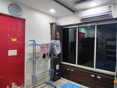 Bedroom Image of 550 Sq.ft 1 BHK Apartment / Flat for rent in Puraniks Home Town E , Kasarvadavali Thane for Rs. 17999