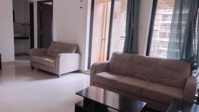 Living Room Image of 750 Sq.ft 1.5 BHK Apartment / Flat for rent in Long Island, Charholi Budruk Pune for Rs. 25000