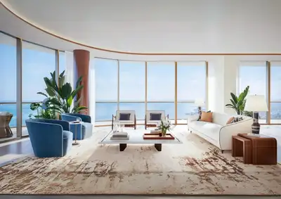 Bedroom Image of 2101 Sq.ft 4 BHK Apartment / Flat for sale in Godrej Trilogy Seafront, Mahalakshmi Mumbai for Rs. 199500000