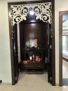 Pooja Room Image of 2300 Sq.ft 4 BHK Villa for sale in Atladara Vadodara for Rs. 14000000