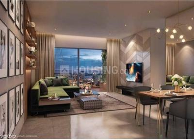 Hall Image of 500 Sq.ft 1 BHK Apartment / Flat for rent in DSS Mahavir Spring, Thane West Thane for Rs. 35000