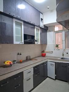 Kitchen Image of 1295 Sq.ft 3 BHK Apartment / Flat for rent in Supertech Ecociti, Sector 137 Noida for Rs. 38000