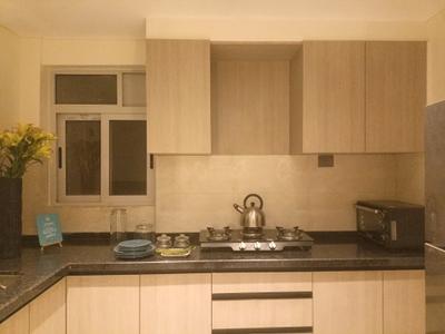 Kitchen Image of 890 Sq.ft 2 BHK Apartment / Flat for sale in Om Shanti Dharti Heights, Parel Mumbai for Rs. 31000000