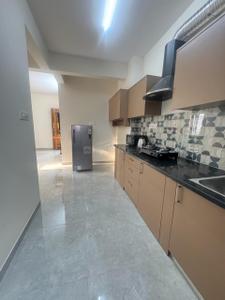 Kitchen Image of 600 Sq.ft 1 BHK Apartment / Flat for rent in Indira Nagar Bengaluru for Rs. 40000
