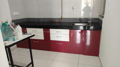 Kitchen Image of 1150 Sq.ft 2 BHK Apartment / Flat for sale in Paranjape Azure A C D E And F, Tathawade Pune for Rs. 9500000