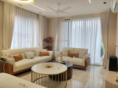 Living Room Image of 1100 Sq.ft 2.5 BHK Apartment / Flat for rent in Shree Vardhman Victoria, Sector 70 Gurgaon for Rs. 46000