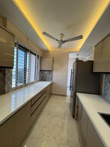 Kitchen Image of 1000 Sq.ft 2 BHK Builder Floor for rent in Vijay Nagar Indore for Rs. 29000