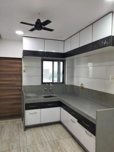 Kitchen Image of 1150 Sq.ft 2 BHK Apartment / Flat for rent in Adajan Surat for Rs. 18500