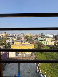 Balcony Image of 1075 Sq.ft 3 BHK Apartment / Flat for sale in Baguiati Kolkata for Rs. 3650000