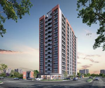 Image of 844 Sq.ft 1 BHK Apartment / Flat for sale in Jahangirabad, Surat for Rs. 2911000