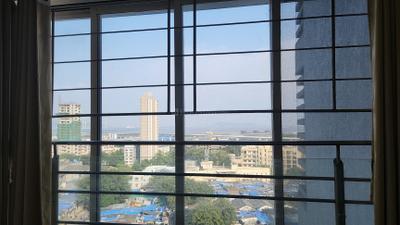 Balcony Image of 1238 Sq.ft 3 BHK Apartment / Flat for rent in Dosti Flamingos, Sewri Mumbai for Rs. 130000