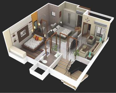 Image of 1010 Sq.ft 2 BHK Apartment / Flat for sale in Arkade Views, Goregaon East, Mumbai for Rs. 19400000