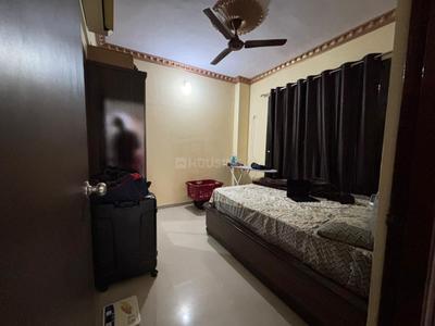 Bedroom Image of 500 Sq.ft 1 BHK Apartment / Flat for rent in Krishna Heights, Ghansoli Navi Mumbai for Rs. 40000