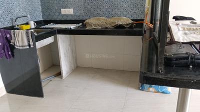Kitchen Image of 430 Sq.ft 1 BHK Apartment / Flat for rent in Lodha Majiwada, Thane West Thane for Rs. 24000