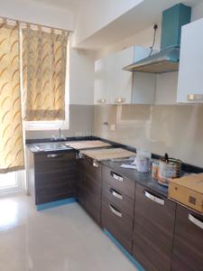 Kitchen Image of 1350 Sq.ft 2 BHK Apartment / Flat for rent in Emaar The Views, Sector 105 Mohali for Rs. 25000