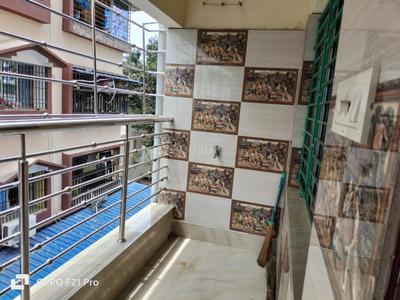 Balcony Image of 900 Sq.ft 2 BHK Builder Floor for rent in Kalyani Nadia for Rs. 12000