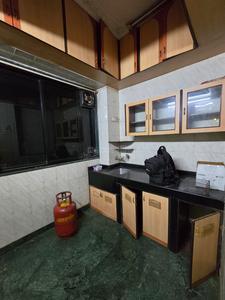 Kitchen Image of 525 Sq.ft 1 BHK Apartment / Flat for rent in Kandivali East Mumbai for Rs. 27500