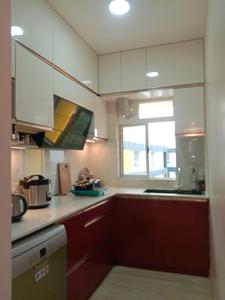 Kitchen Image of 1290 Sq.ft 3 BHK Apartment / Flat for sale in Magnolia Merlion, New Town Kolkata for Rs. 12000000