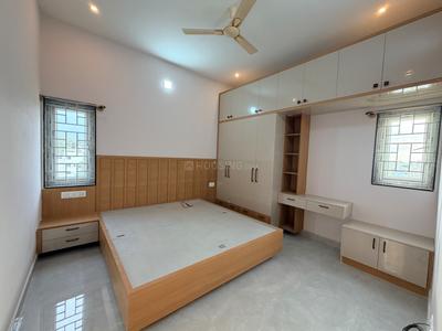 Bedroom Image of 600 Sq.ft 1 BHK Builder Floor for rent in Mylasandra Bengaluru for Rs. 18000